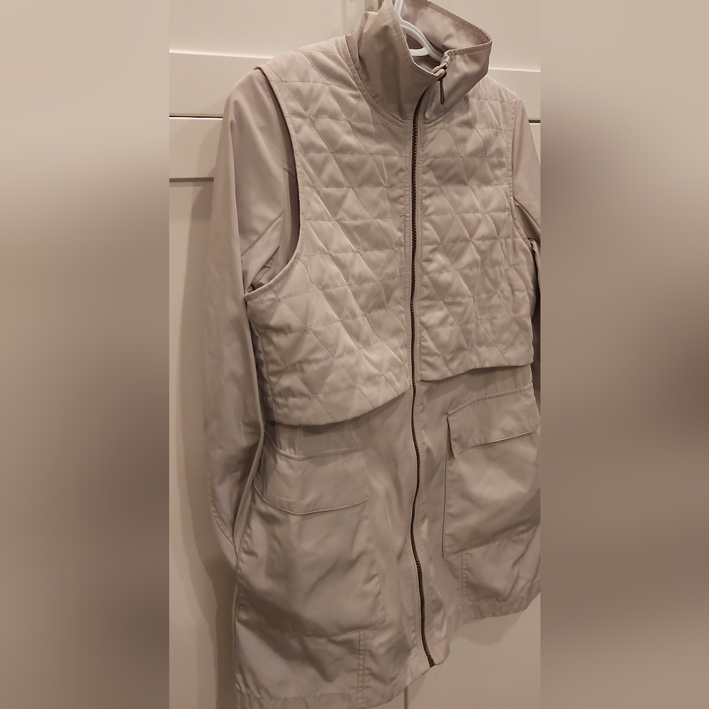 Marc New York Quilted Beige Jacket